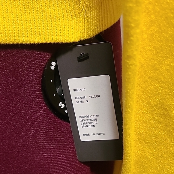 Bright Yellow Cardigan - Picture 4 of 4